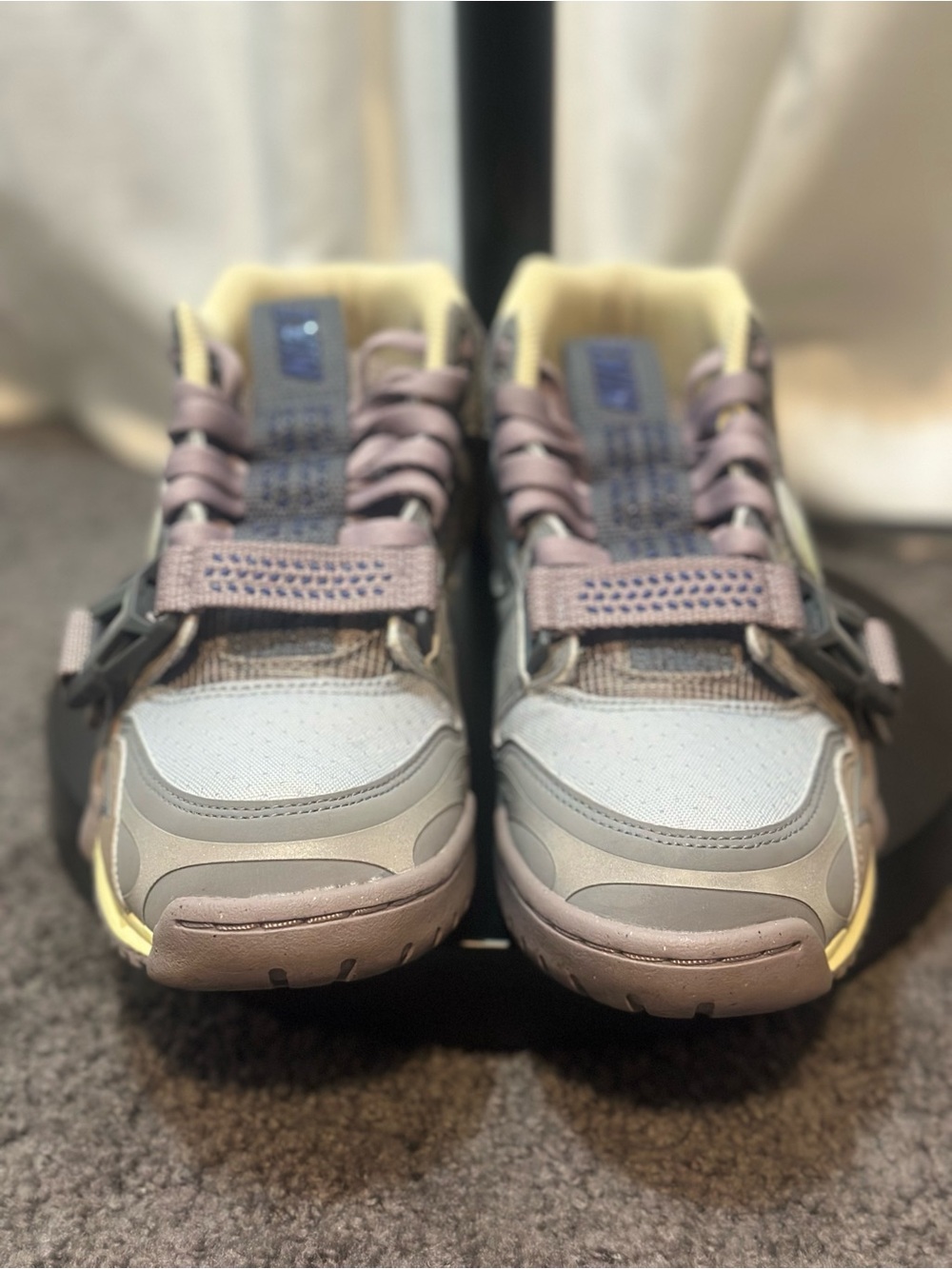 Nike Air Trainer 1 Utility SP Honeydew Light Smoke Grey Men’s 6 Women’s 7.5